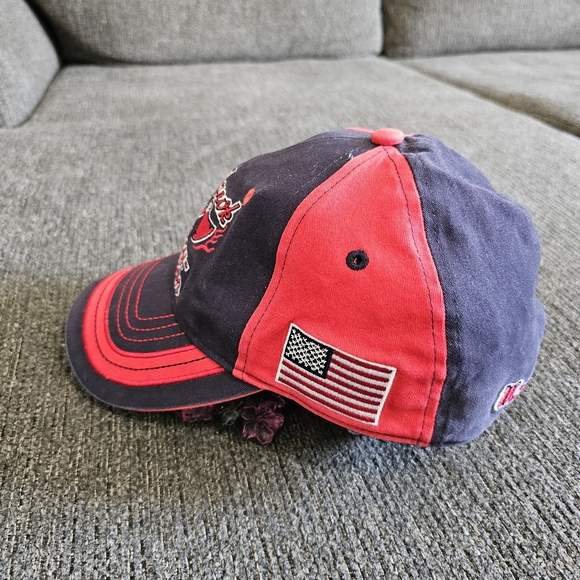 Harley Davidson Unisex Tomahawk Atlanta Braves Collaboration Fitted Hat - Picture 2 of 6